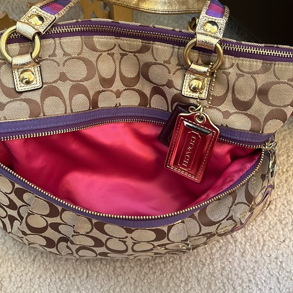 Coach Poppy 1941 shoulder Bag 15x13x5 - Picture 10 of 14